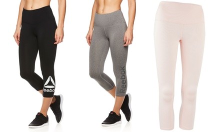 Reebok Women's High-Rise Capri Leggings