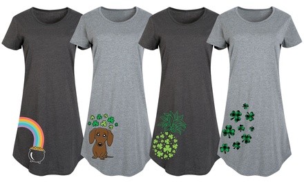 Instant Message Women's St. Patrick's Day Graphic Dresses