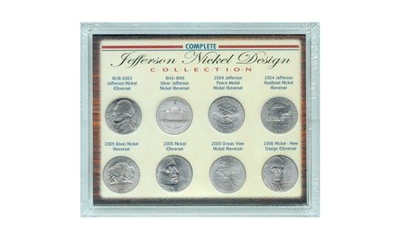 Complete Jefferson Nickel Design Collection