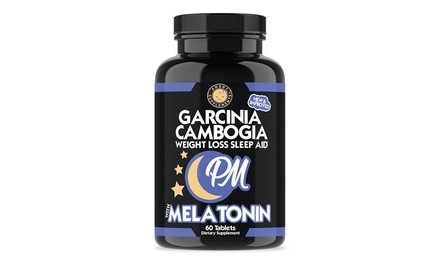 Angry Supplements Garcinia Cambogia PM, Weight Loss Sleep Aid