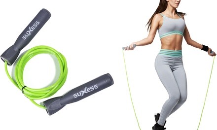 Adjustable-Length Jump Rope with Built-In Counter