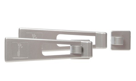 Silver Refrigerator Latch (2-Pack)