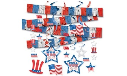 Patriotic Giant Room Decorating Kit