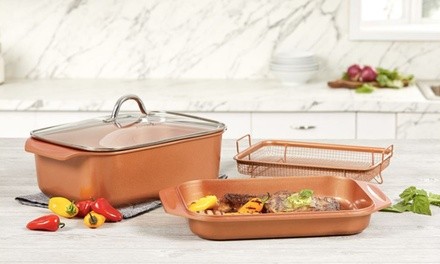 As Seen on TV Wonder 14-in-1 MultiCooker Pan Set (12-Piece)