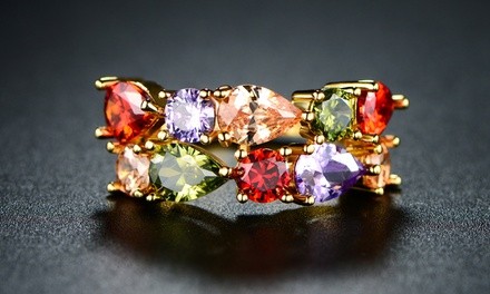 Peermont Lab-Created Multi Gemstone Ring