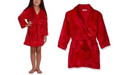 Komar Kids Fleece Velvet Robe