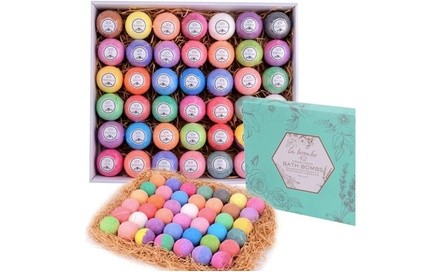 La Bombe Bulk Bath Bomb Gift Set (42-Piece)