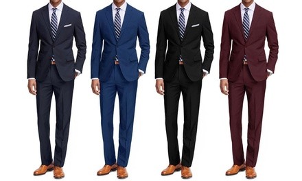 Braveman Men's Big and Tall Classic-Fit Suits (2-Piece)