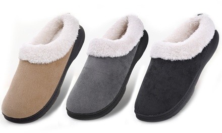 MK Belted Collection Men's Memory Foam Indoor/Outdoor Slippers