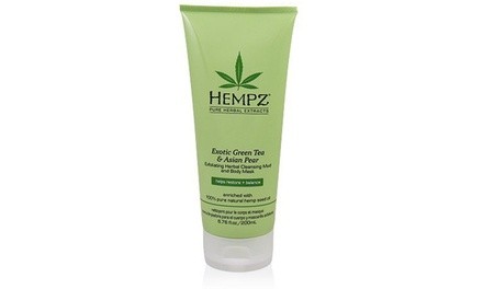 Hempz Exfoliating Herbal Cleansing Mud and Body Mask