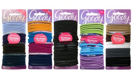 Goody Hair Ties Ouchless Hair Elastics, Ponytail Holder (120-400 Count)