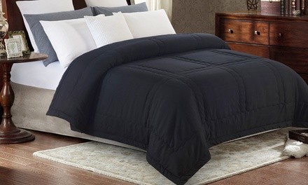 Reversible Down Alternative Microfiber Blanket