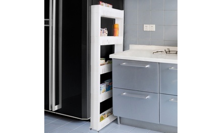 Mobile Shelving Unit Organizer