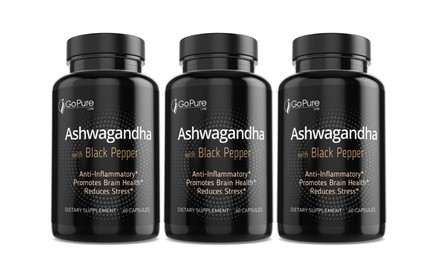 Organic Ashwagandha (3-Pack)