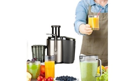 110V 600ML Capacity Stainless Steel Fruit Vegetable Blender Electric Juicer