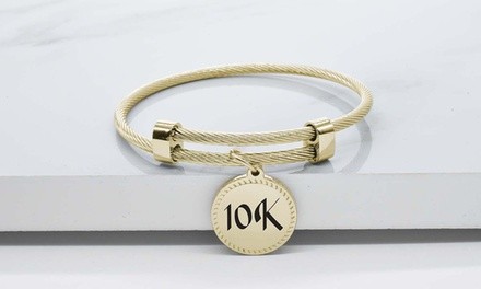 Marathon Cable Bracelet by Pink Box