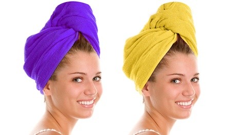 Microfiber Absorbent Hair-Drying Turban