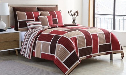 Morgan Reversible Quilt Set (7-Piece)