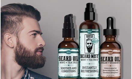 Smooth Groom Beard Care Set (3-Piece)