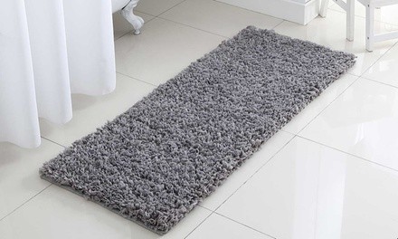 Oversized Paper Shag Bath Rug Runner