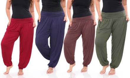 Women's Plus-Size Harem Pants