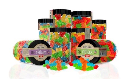 CBD Gummy Bears from Relax Gummies (250mg, 500mg, 750mg or 1000mg)