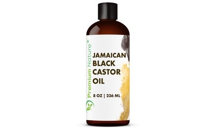 Premium Nature Jamaican Black Castor Oil for Hair Growth (8 Oz.)