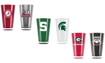 Duckhouse NCAA 20oz. Acrylic Twin Insulated Tumbler Set (2-Piece)