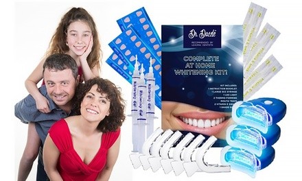 Dr. Dazzle Ultimate Teeth Whitening Kit (2-Pack or Family-Pack)