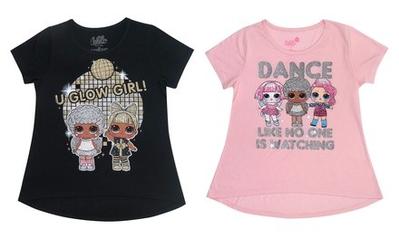 Girls LOL Surprise! Winter Disco Tees