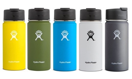 Hydro Flask Wide-Mouth Insulated Stainless Steel Bottle with Hydro Flip Lid