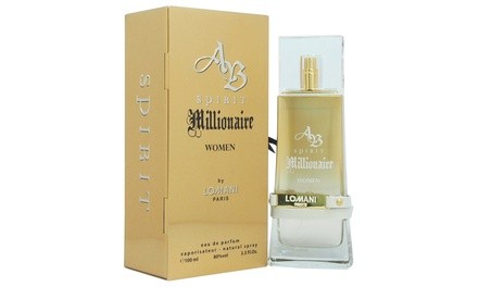 Lomani AB Spirit Millionaire Eau de Parfum for Women (3.3 Fl. Oz.)