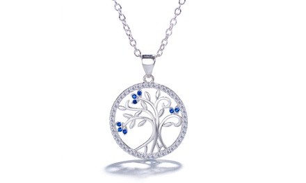 Sapphire & Sterling Silver Tree of Life by Amy & Annette