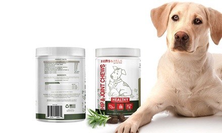 Paws & Pals Glucosamine Hip & Joint Pain Relief Supplement for Dogs