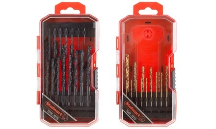 Stalwart Drill Bit Set with Storage Case (7-, 15-, or 21-Piece)