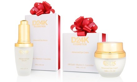 Advance Anti-Aging 24K Gold Infused Eye Cream & Serum Holiday Duo