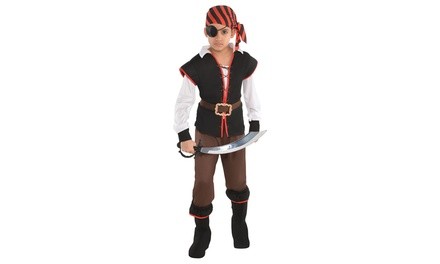 Amscan Kid's Rebel of the Sea Pirate Costume
