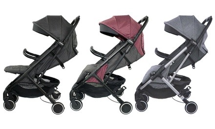 Evezo Channy Lightweight Roll N Go Folding Travel Stroller