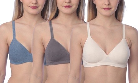 Hanes Ultimate Collection Full-Coverage ComfortFlex Wire-Free Bra