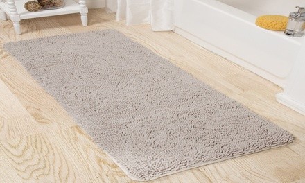 Memory-Foam Shag Oversized Bath Mat (24