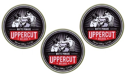 Uppercut Deluxe Matte Pomade (2- or 3-Pack; 3.5 Oz. Each)