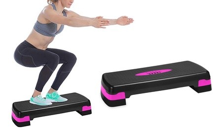 Nicole Miller Aerobic Adjustable Stepper Platform