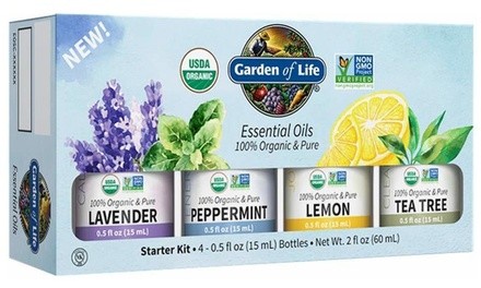 Garden of Life Essential Oils Set (4-Pack)