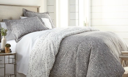 Modern Printed Reversible Duvet Cover Set (2- or 3-Piece)