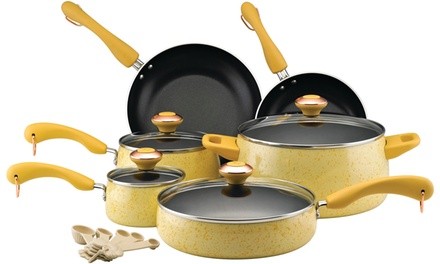 Paula Deen Signature Collection Porcelain Cookware Set (15-Piece)