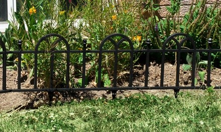 Victorian Garden Border Fencing Gate (4-Pack)