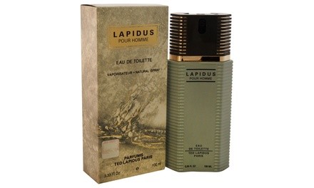 Ted Lapidus Lapidus Pour Homme Eau de Toilette for Men (3.3 Fl. Oz.)