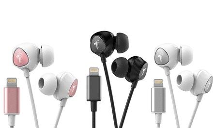 Thore Lightning Wired Earbuds with Mic for Apple iPhone