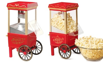 Nostalgia Old Fashioned 12-Cup Hot Air Popcorn Maker