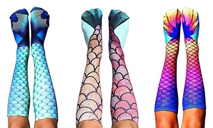 Kids Mermaid Socks (3-Pack)